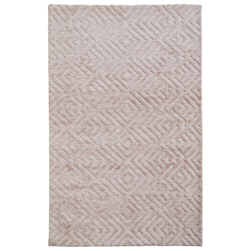 Tapis rose Curran, Rectangle 5 pi x 8 pi