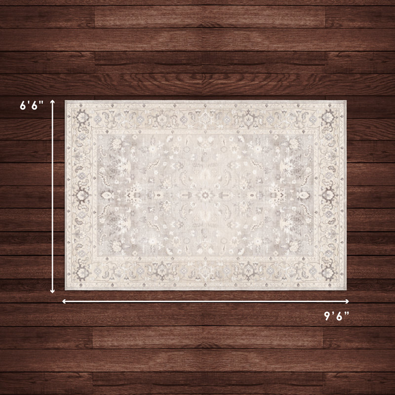 Tapis Asbury Avon Monroe & Westfield, Crème, 6 pi 6 po x 9 pi 6 po