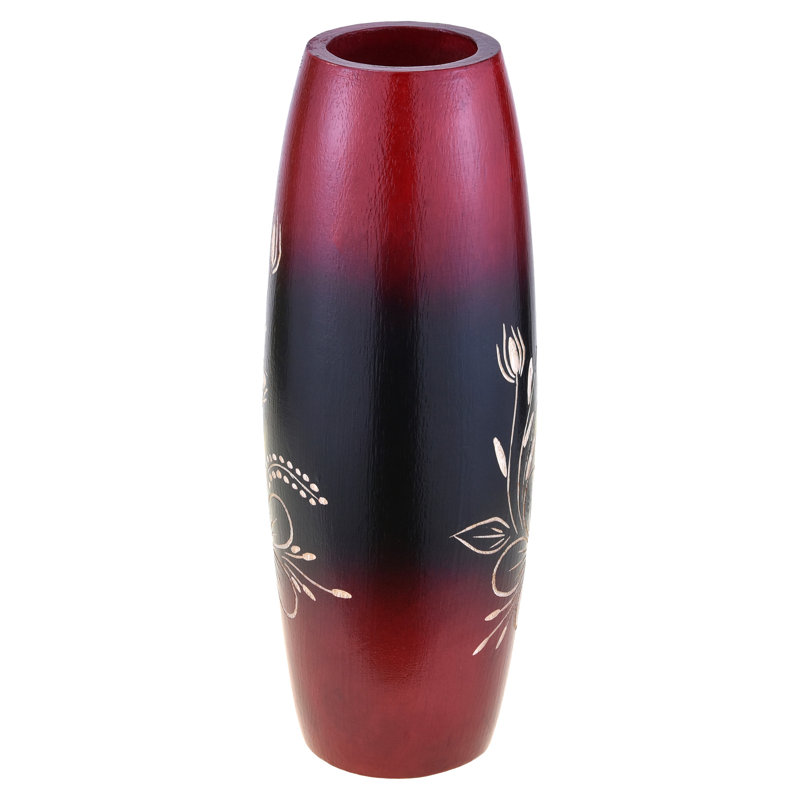 Handmade Wood Table Vase