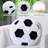 2-pack Soccer Plush Throw Pillows