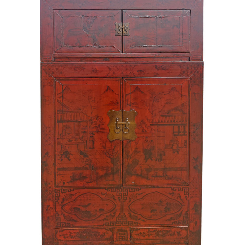Solid Wood Accent Cabinet