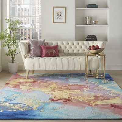 Prismatic Abstract Area Rug
