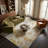 Rug Branch Solenne 5' x 8' (5'3" x 7'7") Gold/Grey Abstract Indoor Area Rug, Contemporary, Medium Pile, Stain-Resistant Carpet - Living Room, Bedroom, Dining Room, and Kitchen-1555170367