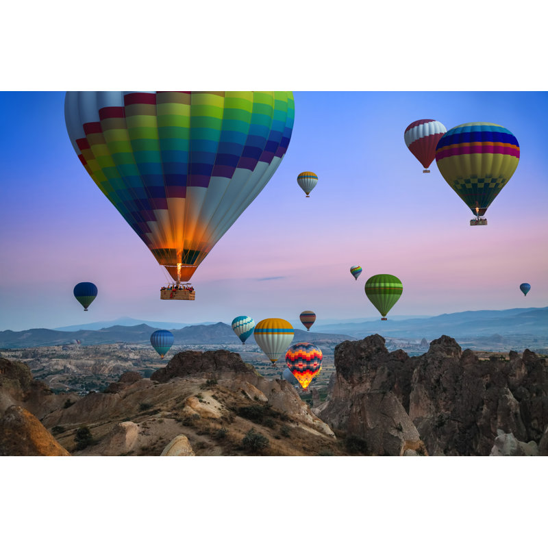 Cappadocia Balloon Tour - Wrapped Canvas Print, 20cm H x 30cm W x 3.8cm D