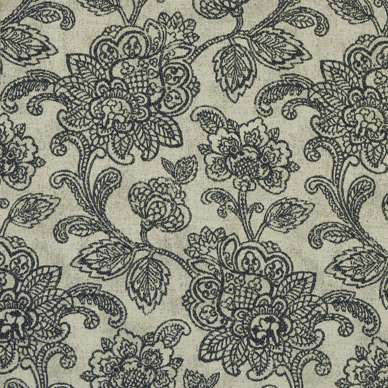 Castle Garden Cranbrook Fabric, Charcoal