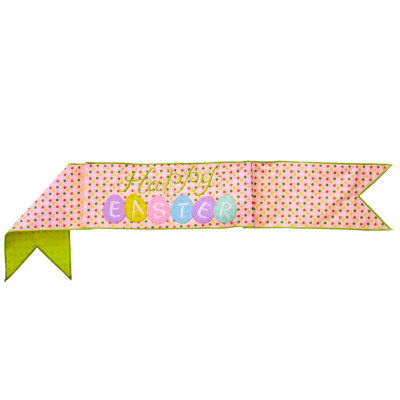 Bannière 6 "X44" "Joyeuses Pâques"