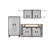 66-1/2" Wide Hardwood Modular Workbench