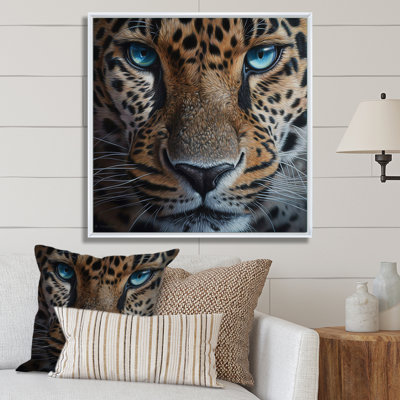 Jaguar's Gaze II sur impression sur toile