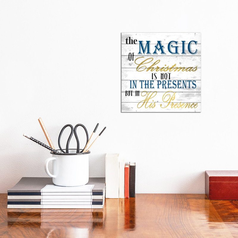 The Magic Of Christmas by Kimberly Allen - Wrapped Canvas Gallery-Wrapped Canvas Giclée, 30.48cm H x 30.48cm W