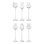 I Distillati Set 6 Assorted Tasting Glass Clear