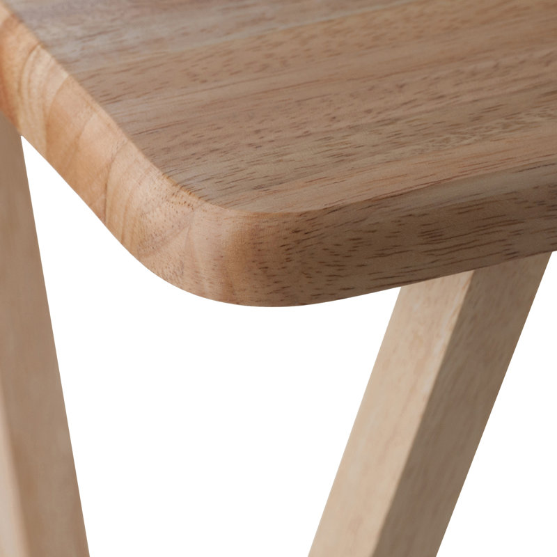 Ensemble de 6 tables-plateaux Palko, Naturel