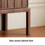 Buffet de style médiéval 47,24 po-100558775-122782461