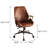 Campanella Genuine Leather Task Chair-29351475