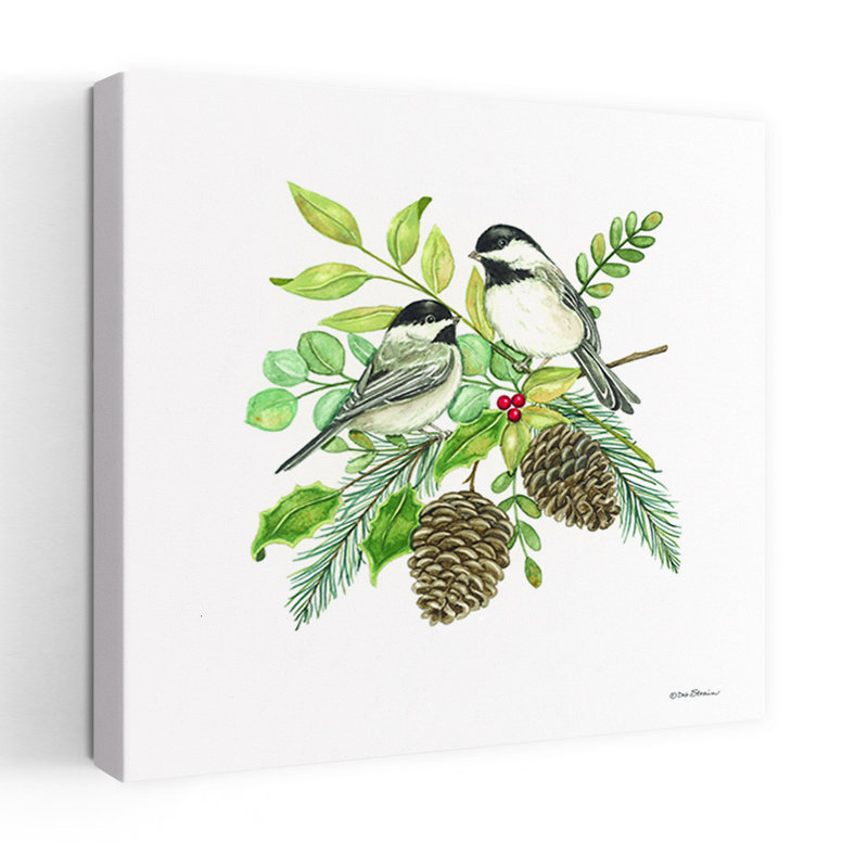 Oiseaux de la nature III, H 36 po x l 36 po