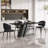 Italian style light luxury rectangular table-107400887