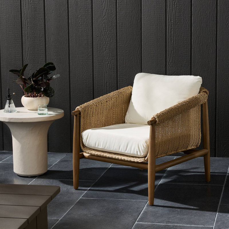 CAMBRIE Outdoor Teak Lounge Chair