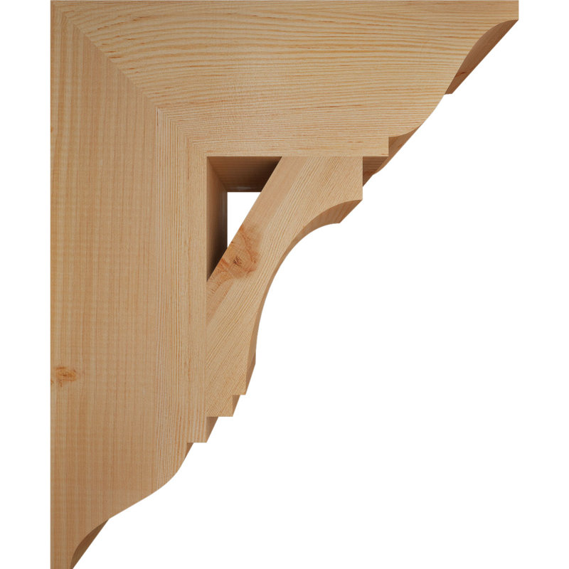 Support impérial traditionnel, H 22 po x l 5,5 po x P 18 po, Douglas (lisse)