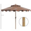 Parasol de patio 9 pi Outsunny-461689811