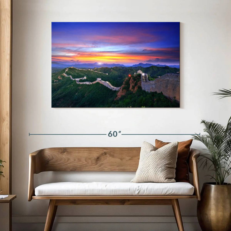 Rorry Great Wall Of China Sunset, 30" H x 45" W