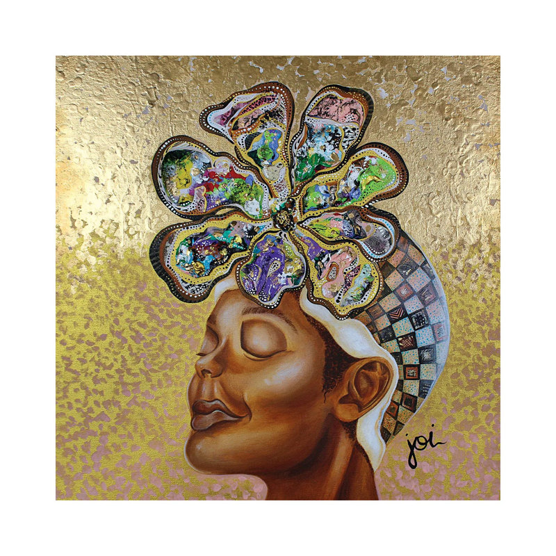 Highly Favored 1 Piece Wrapped Canvas Wall Art, 45.72 cm H x 45.72 cm W x 3.175 cm D