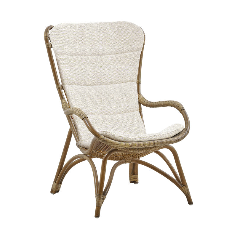 Méridienne Monet, Mélange de polyester beige, Antique