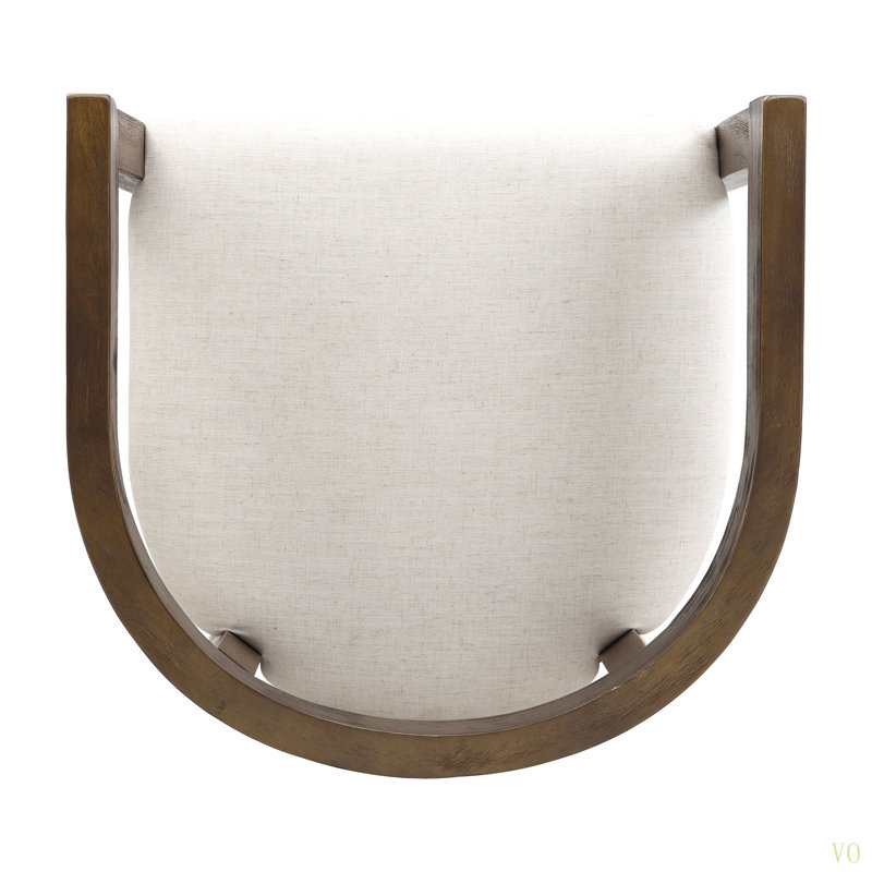 Tabouret de comptoir en hévéa (ensemble de 2)