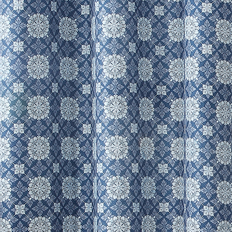 Buntingford Room Darkening Curtain Single Panel, Blue