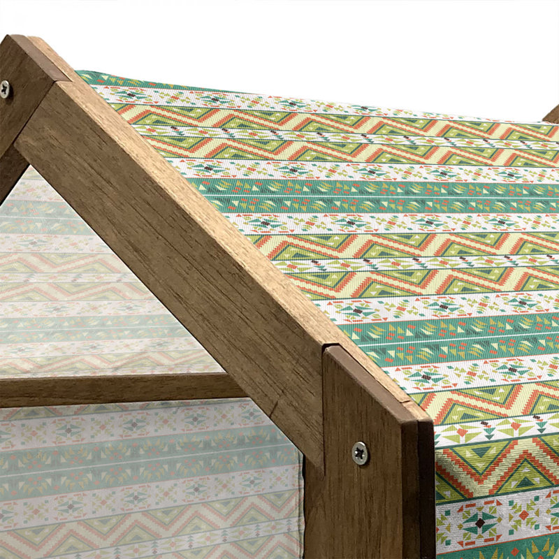 Niche pour chien en bois, H 32,28 po x l 39,37 po x P 28,35 po