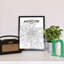 « moscow city map », reproduction d’impression sur affiche en tons-31734131