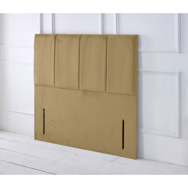 Upholstered Headboard, Small Double (4'), Coffee