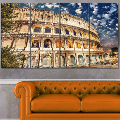 " Wonderful Coliseum At Dusk "