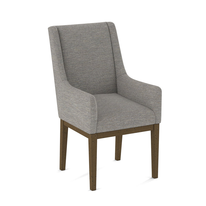 Upholstered Arm Chair, 61630-74, Black
