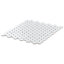 Eden 1" Rimmed Hexagon Polished Porcelain Mosaic Tile-1625102274