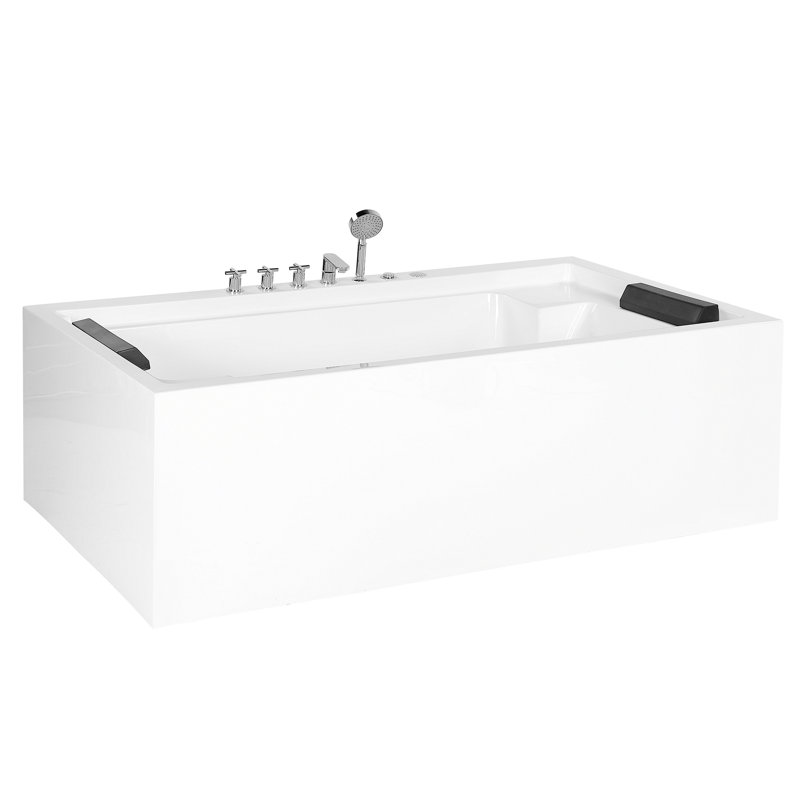 Yearsley 1100mm x 180mm Whirlpool Acrylic Bathtub