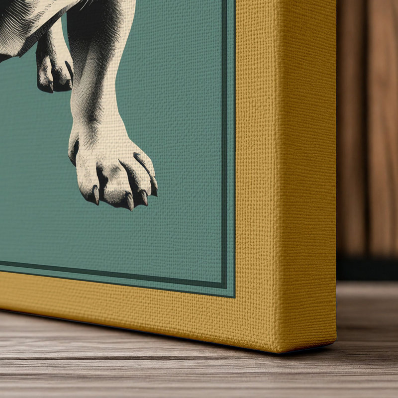 Print, 30x20 - 76.2 x 50.8 cm, Ochre Border