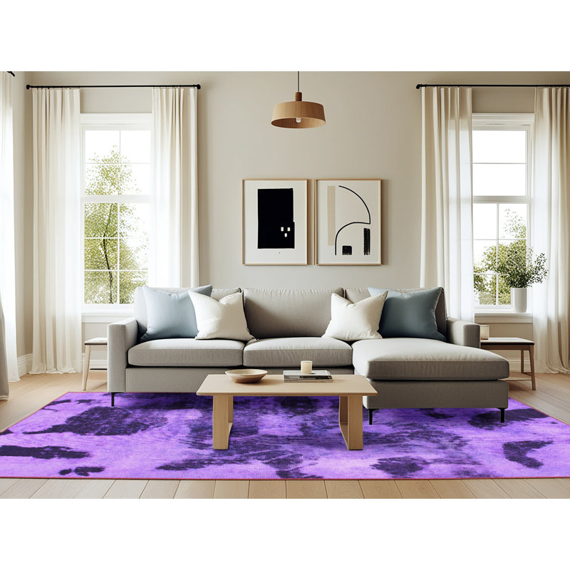 Tapis mauve Kamiria, Rectangle 6 pi x 9 pi