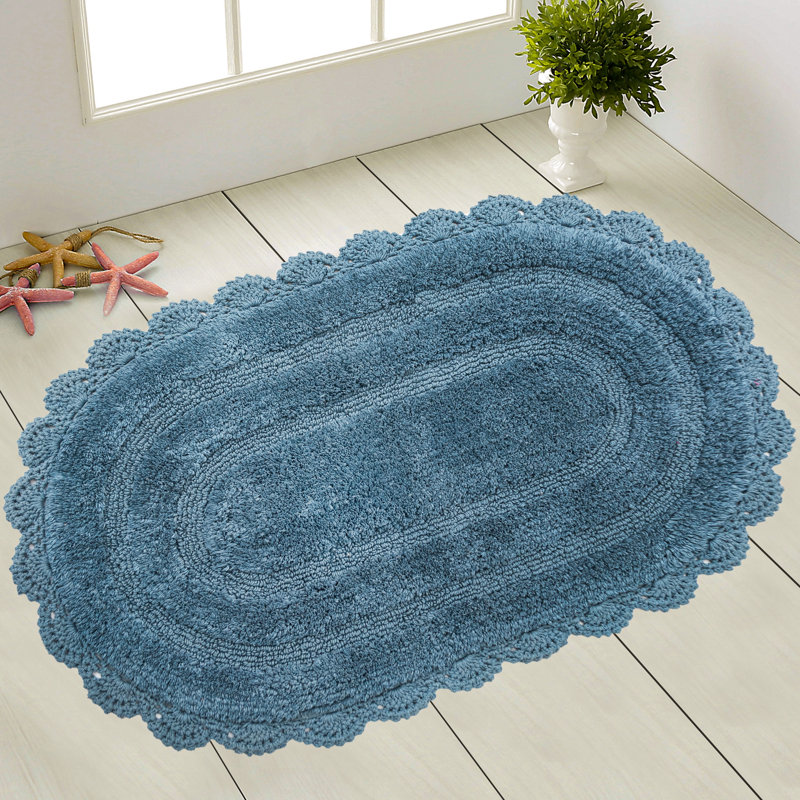 Casanova Non-Slip, Provincial Blue, 34" L x 21" W
