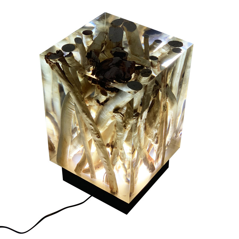 Lampe de table 18,1 po noire