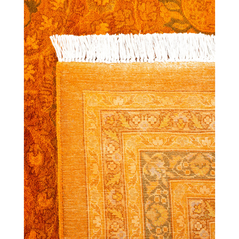 Fine Vibrance One-of-a-Kind 18' 2" X 11' 10" Hand Knotted Area Rug