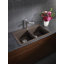 Diamond SILGRANIT 33" L x 22" W Double Bowl Drop-In/Undermount Kitchen Sink-2145810656