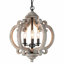 Luminaire suspendu de style lanterne de ferme à 3 lumières Ogburn-860314303