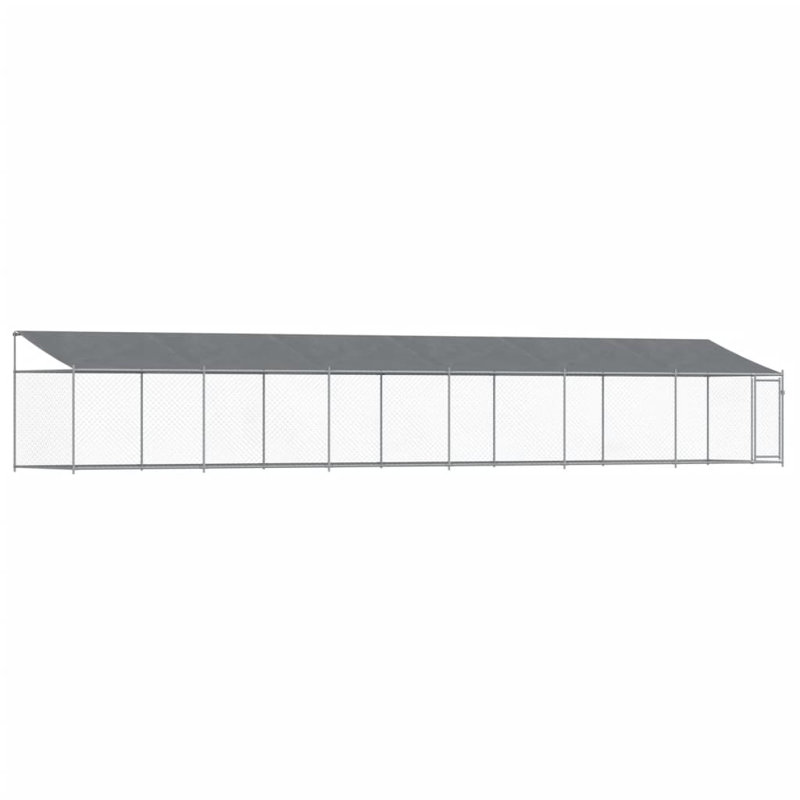 Alexy 200cm H Metal Yard Kennel, 200cm H x 1200cm W x 200cm D