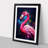Flamingo Digital - Single Picture Frame Print on Wood-1897318513-1897318512
