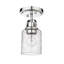 Plafonnier semi-encastré cylindrique simple 5,25 po à 1 lumière Tyringham-177580473