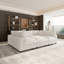 Canapé modulaire avec repose-pieds 6 pièces 6 pièces-2100721374