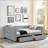 Grey Queen Bed With Built-In Storage And Ergonomic Design For Comfortable Sleeping And Relaxation-2051232104