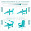 Chaise Adirondack d'extérieur Hdpe-199080588