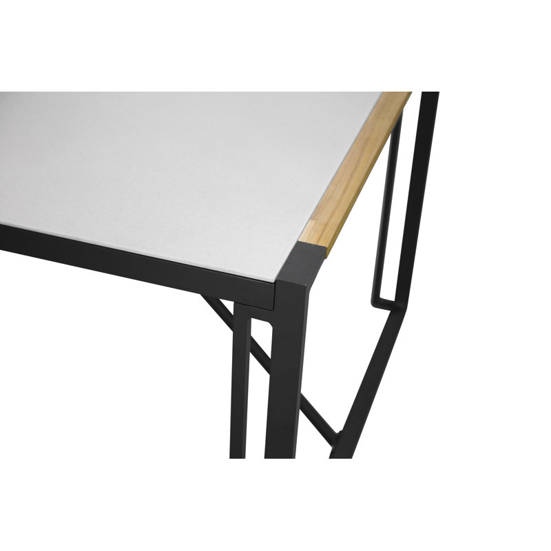Deandre Rectangular Wood Metal Outdoor Dining Table , 200cm cm W 100cm cm D