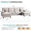 Canapé modulaire rembourré 3 pièces 3 pièces-1913552163