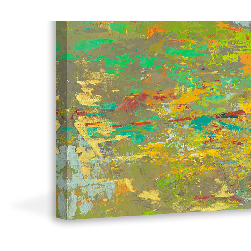 Julie Joy - Wrapped Canvas Painting, 25cm H x 76cm W